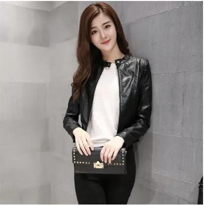 ÁO KHOÁC DA NỮ HAI LỚP HOT NHẤT 2019 sakura