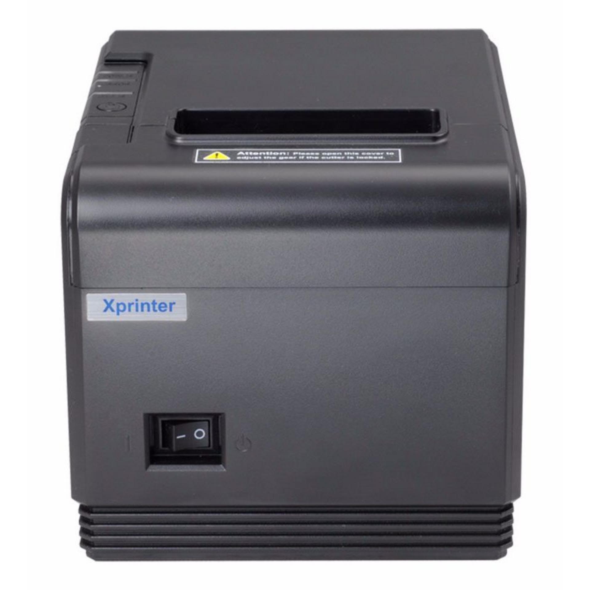 Máy In Hóa Đơn XPrinter XP-Q200II Cổng USB + LAN (Đen)