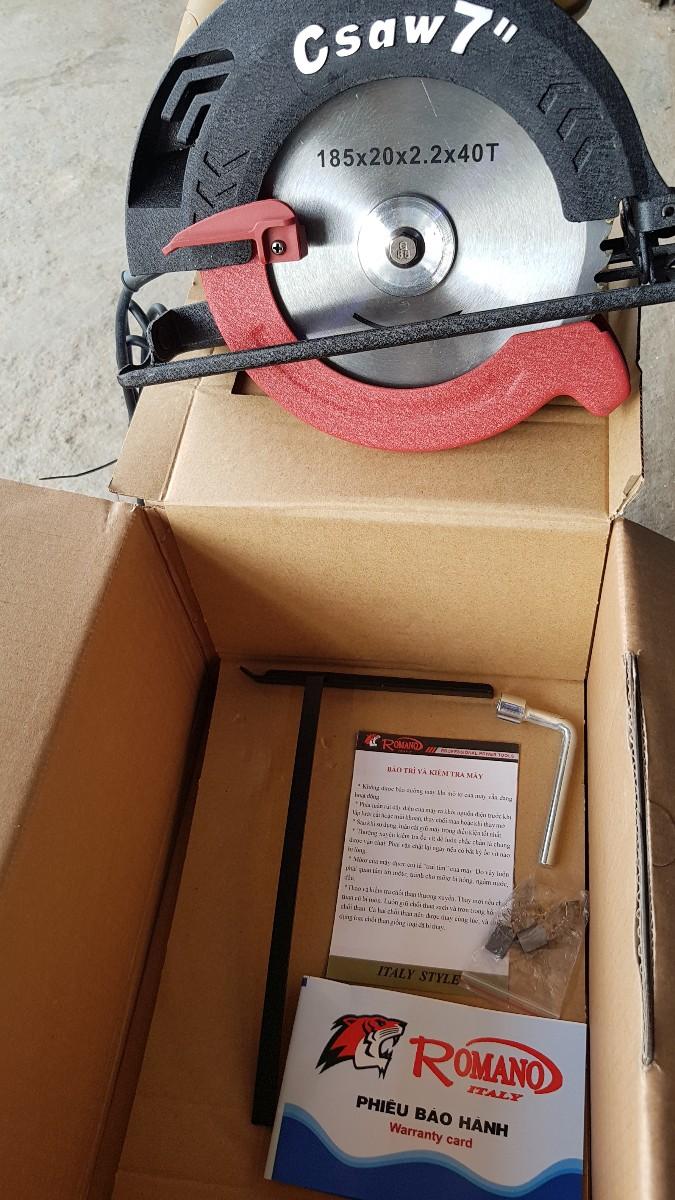 Máy cưa gỗ Romano 185mm- 0907 027828