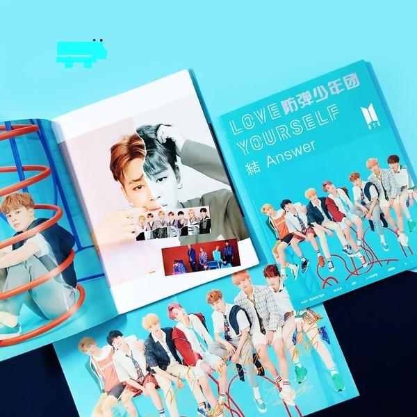 Photobook Love Yourself Answer_BTS (tặng kèm 1 Poster A3 lớn + 2 Bookmark + 2 hình lomo BTS)