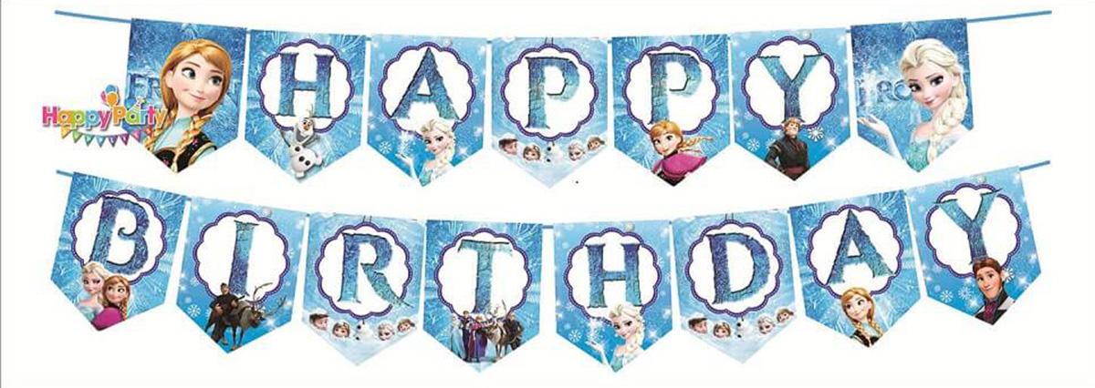 [HCM]DÂY HAPPY BIRTHDAY CHỦ ĐỀ ELSA