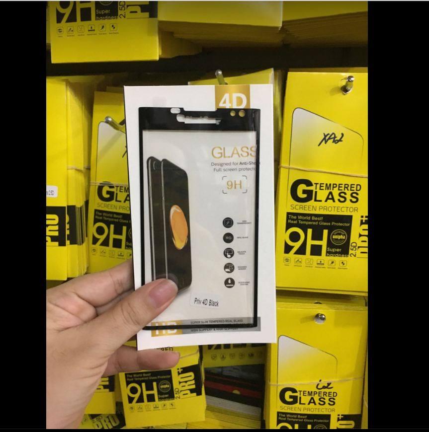Kính cường lực Full màn 4D cho Black Berry Priv