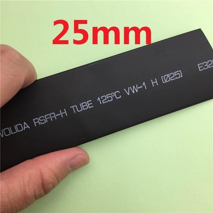 1 mét ống gen co nhiệt phi 25 đen