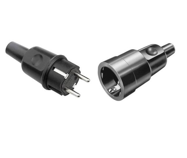 Bộ Phích cắm công nghiệp cao su di động 15A 250V