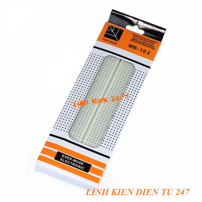 BOARD TEST BẢNG MẠCH MB-102 – 830 LỖ - 16.5X5.5CM
