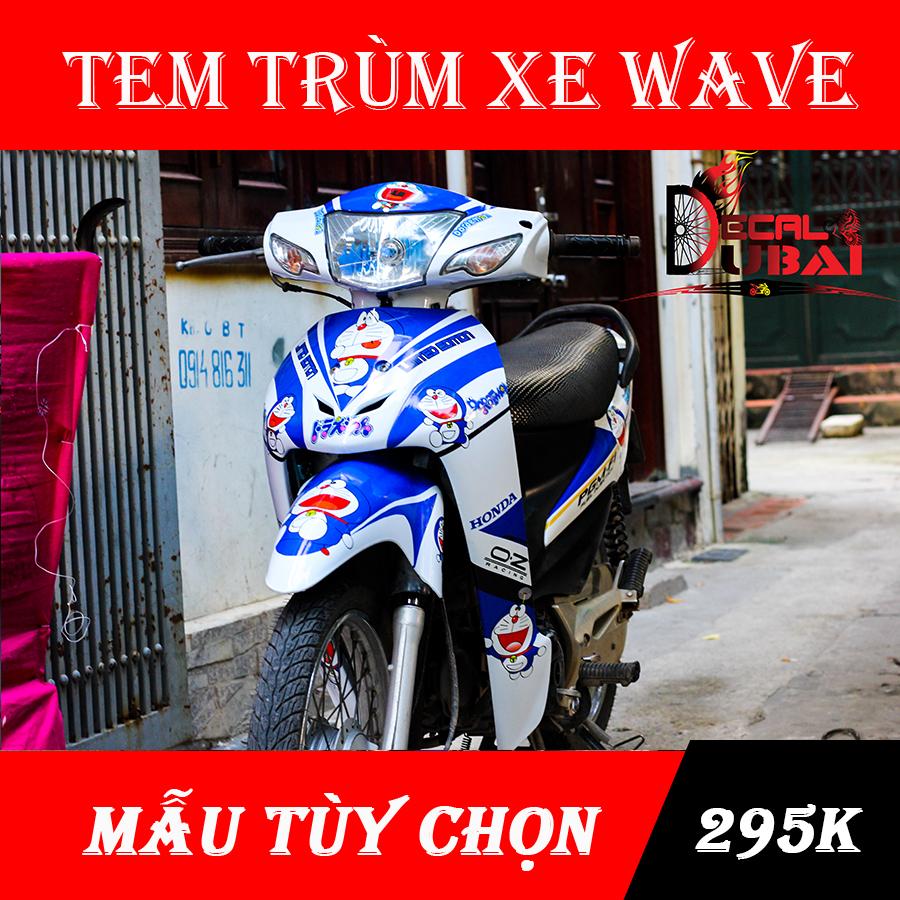 Tem trùm xe wave