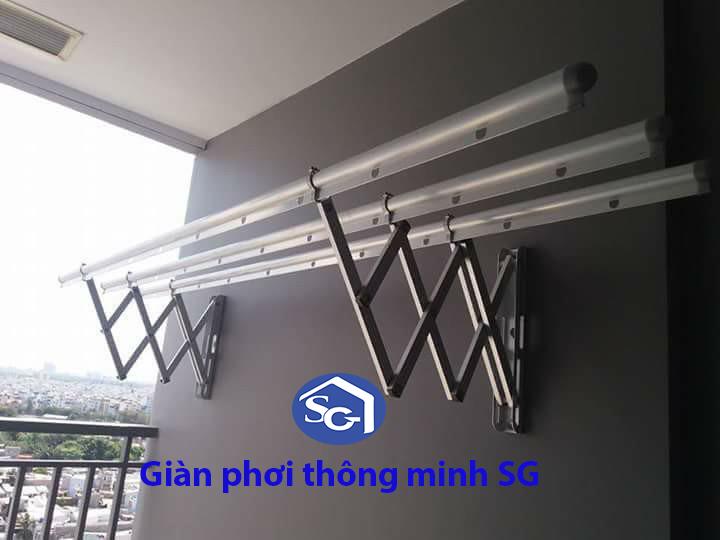 Giàn phơi thông minh gắn tường STAR 68