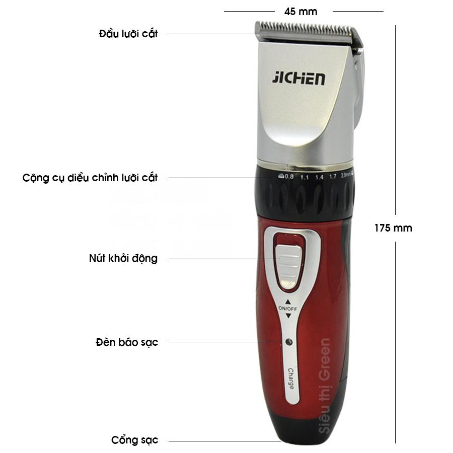 Tông đơ cắt tóc Jichen - 8017 - Tông đơ cắt tóc trẻ em