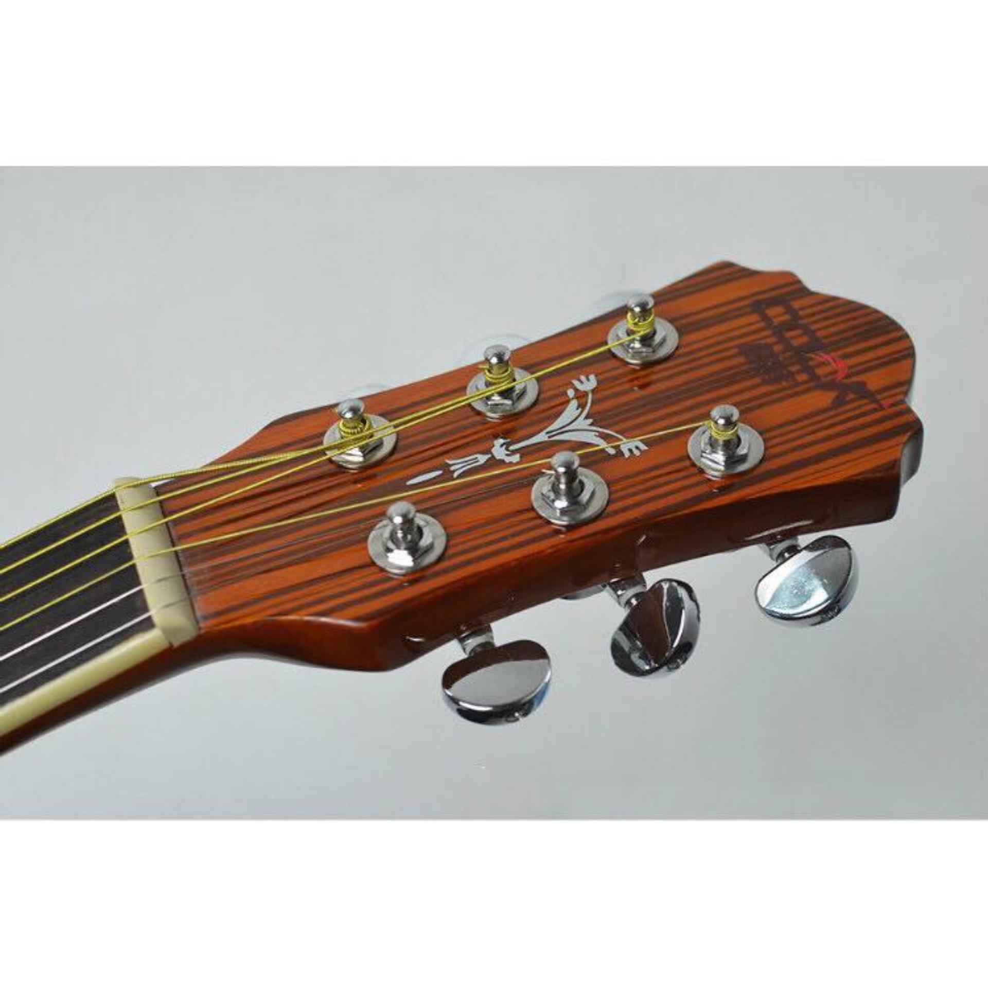 1 chiếc khóa đàn guitar acoustic đúc inox cao cấp (bên dây 4, 5, 6)