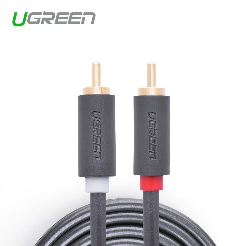 Dây cáp tín hiệu Audio RCA-RCA UGREEN AV104 (2RCA to 2RCA)