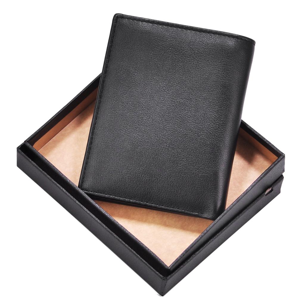 Ví đứng nam da bò AT Leather 040