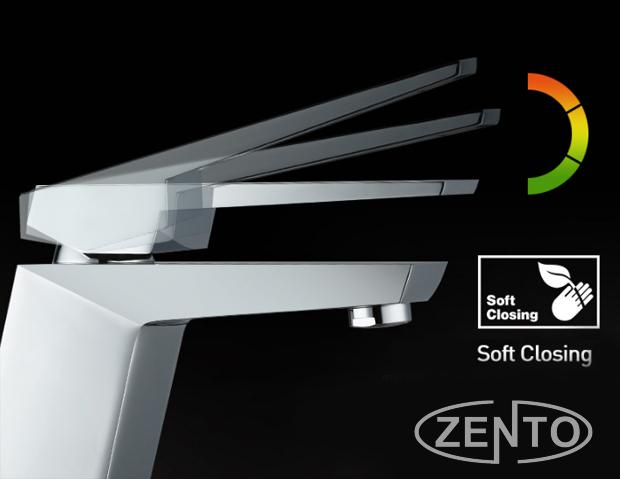 Vòi chậu rửa nóng lạnh Soft Closing Zento ZT2092
