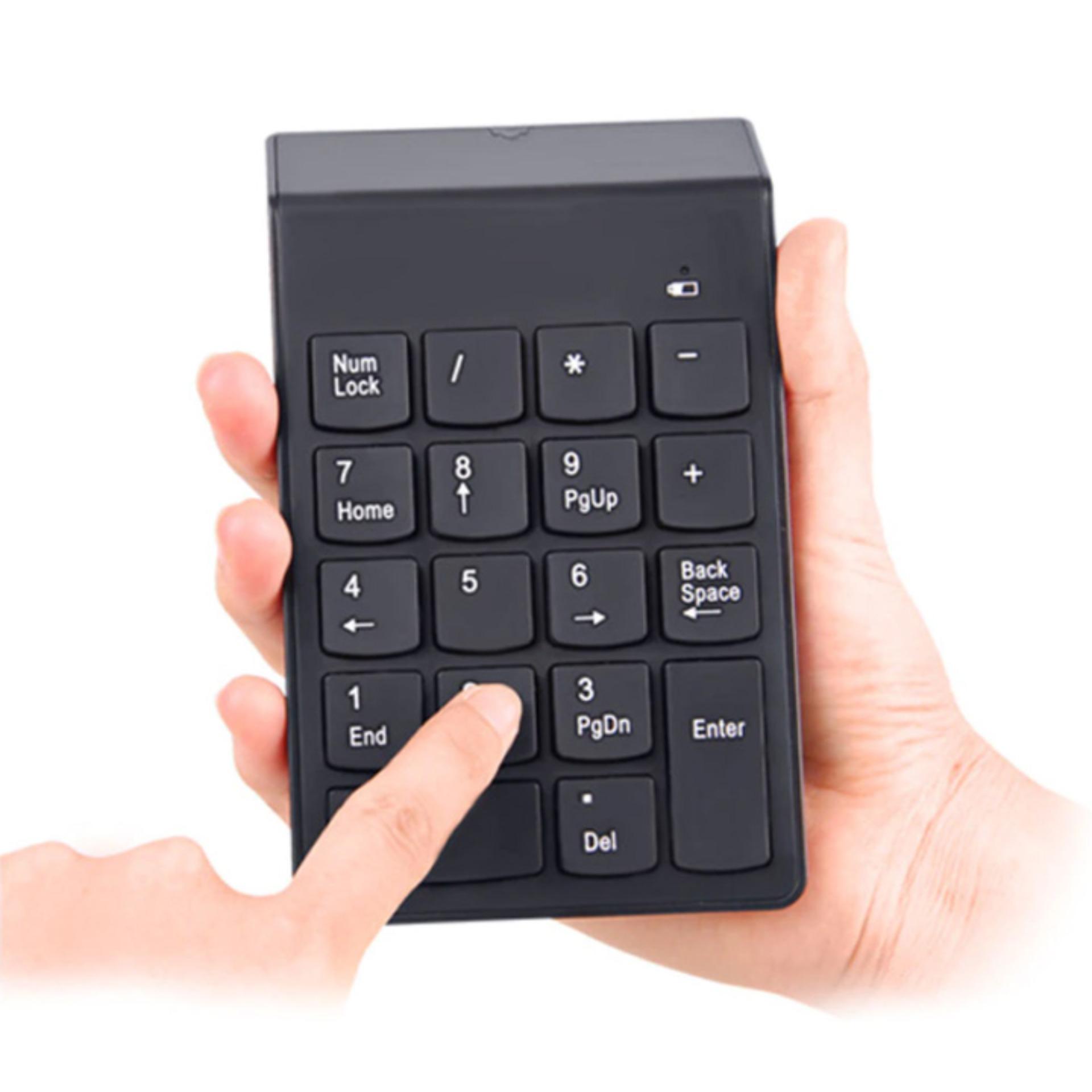 Bàn phím số không dây Mini Numeric Keypad - PC12