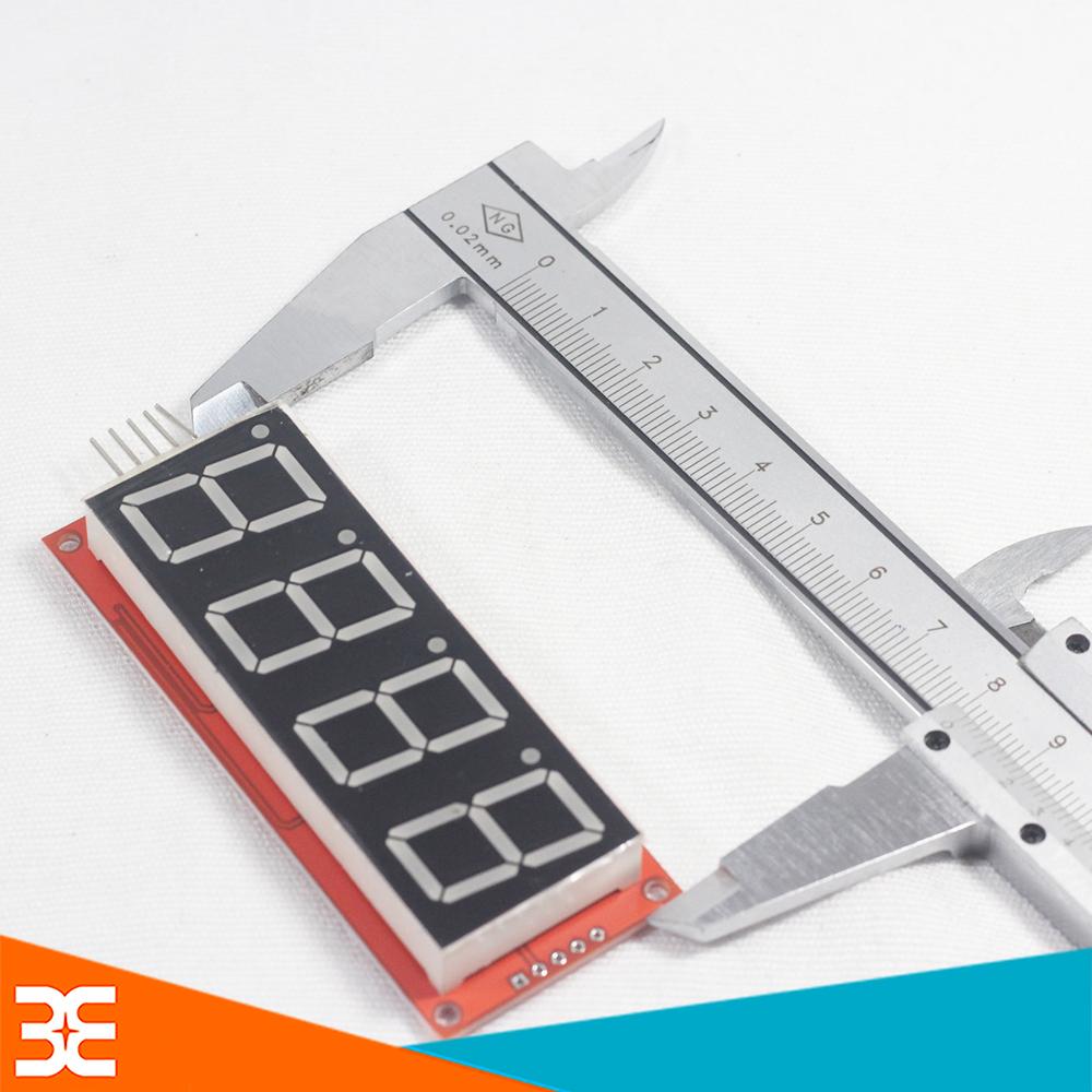 Module LED 7 Thanh 4 Số HC595 0.8 Inch