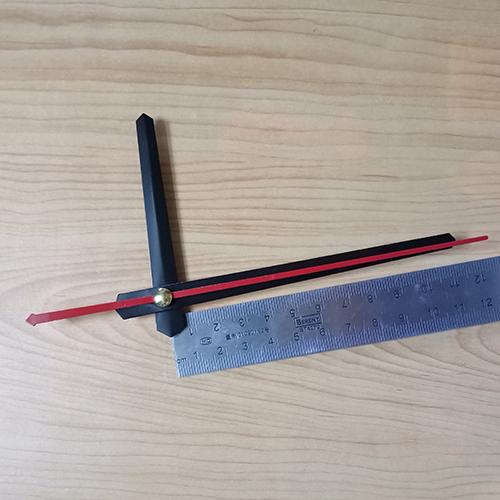 Combo 2 Bộ kim đồng hồ màu đen 11cm