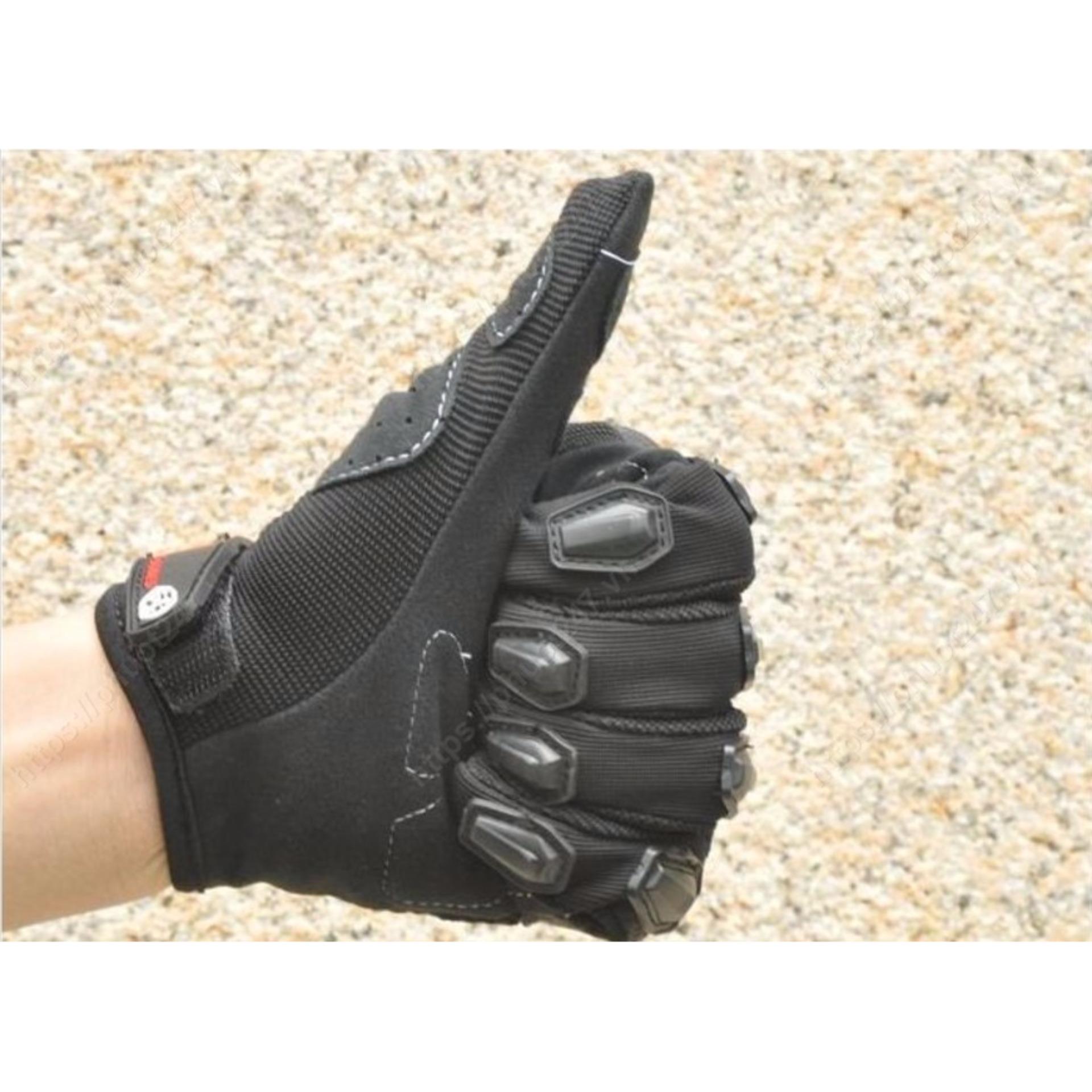 Găng tay dài ngón Scoyco M09 (gù carbon)