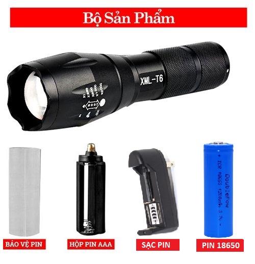 Đèn pin siêu sáng XML-T6