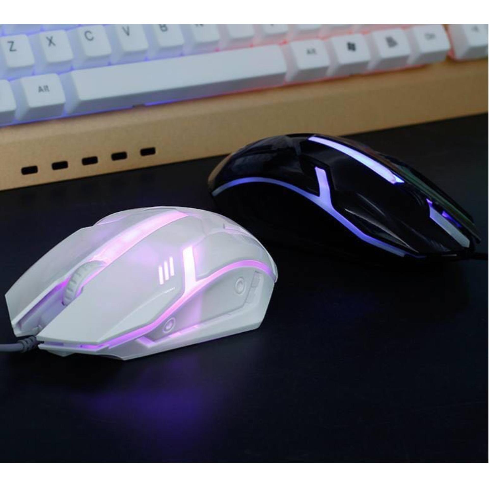 Chuột chơi game đèn led mouse X