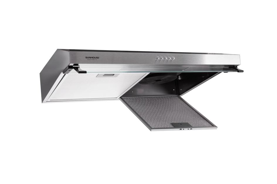 Máy hút mùi Sunhouse SHB 6118I - Vỏ inox chống rỉ, hút mùi, khử mùi, kiểu dáng hiện đại, thuận tiện cho người sử dụng - Bảo hành 2 năm-QUANG VINH
