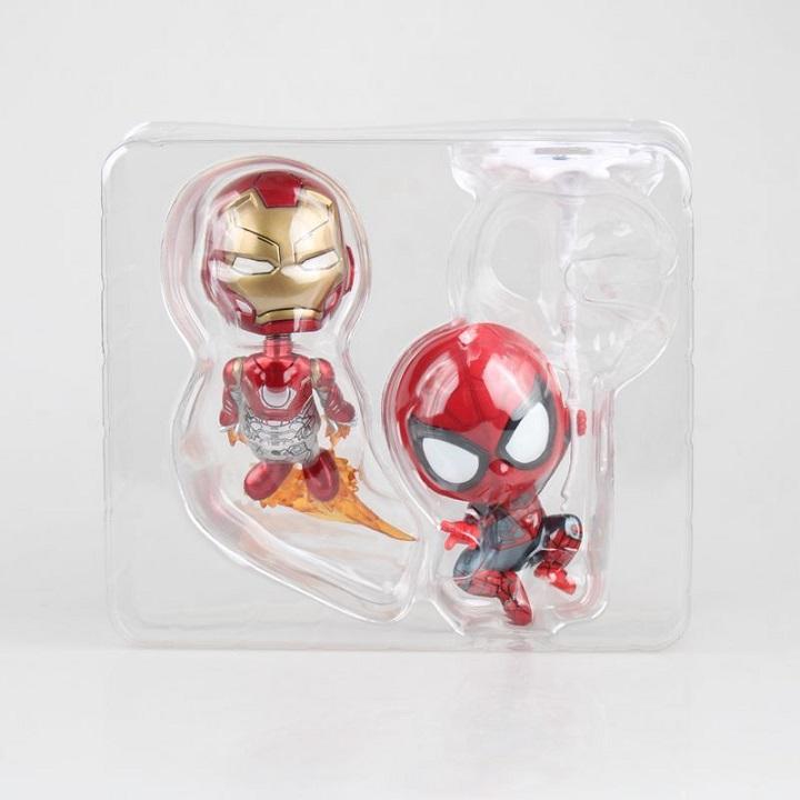 Mô hình Spiderman và Iron Man