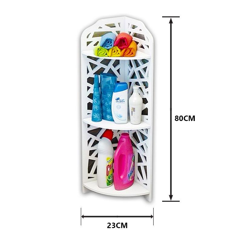 Kệ góc 3 tầng mắt lưới loại lớn - 9637