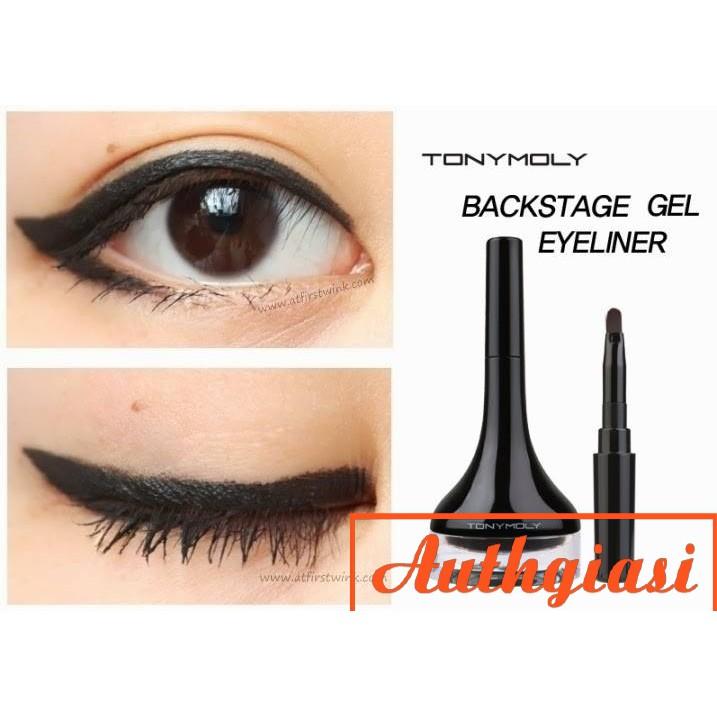 Gel kẻ mắt Tonymoly Backstage Gel Eyeliner #Black đen