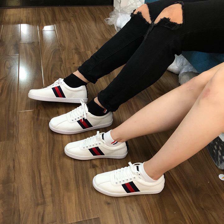 Giày nam- giày sneaker trắng- thể thao nam trắng mã FDR cổ thấp- khuyến mãi cực lớn
