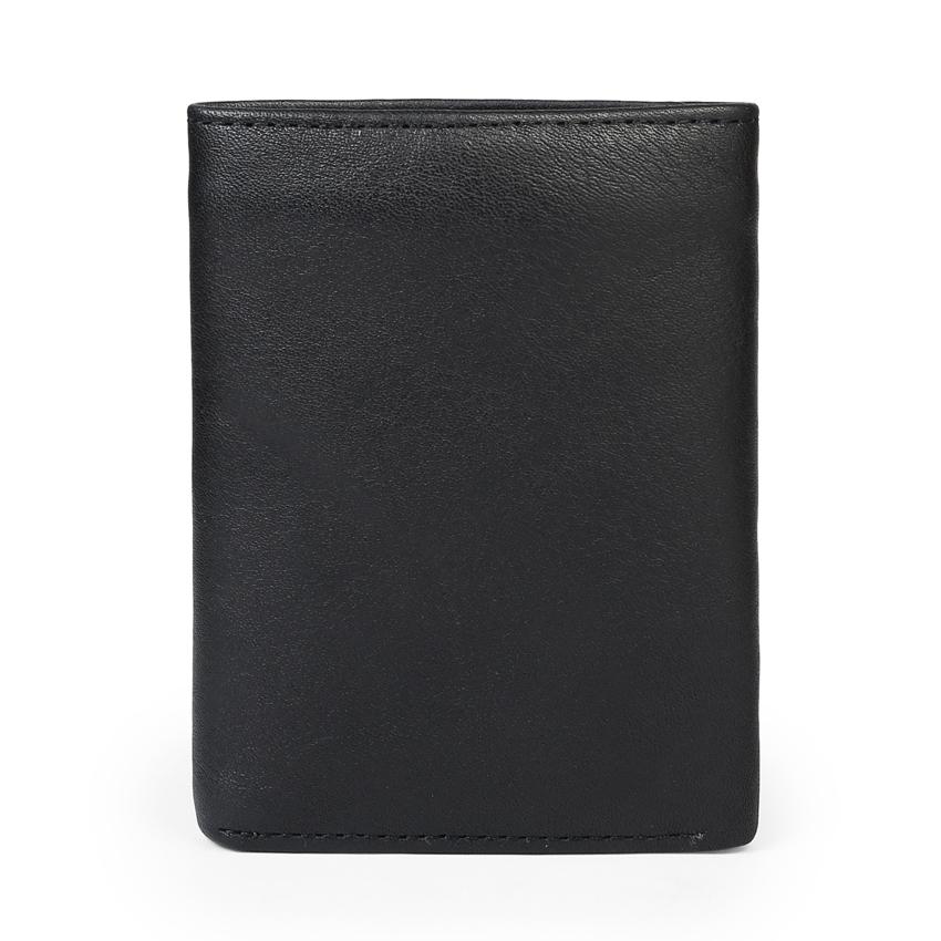 Ví Name Card Da Bò 3 Gấp Nam Nữ HC4400 (Đen, Nâu)