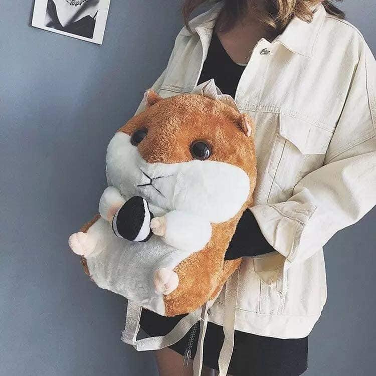 balo nữ bông hình sóc nhí