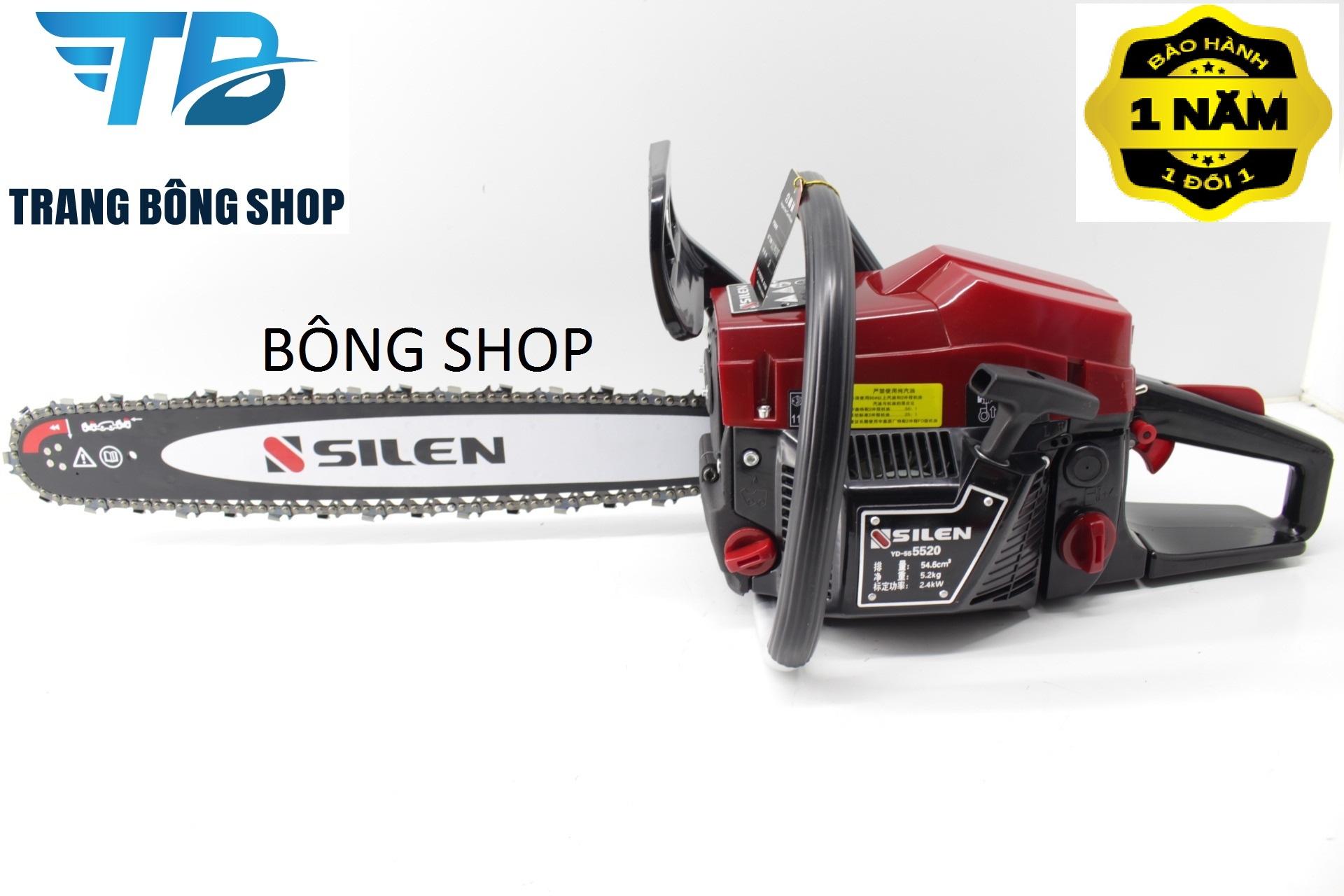 Máy cưa xích dùng xăng SILEN YD-5520 20'' (Đỏ)