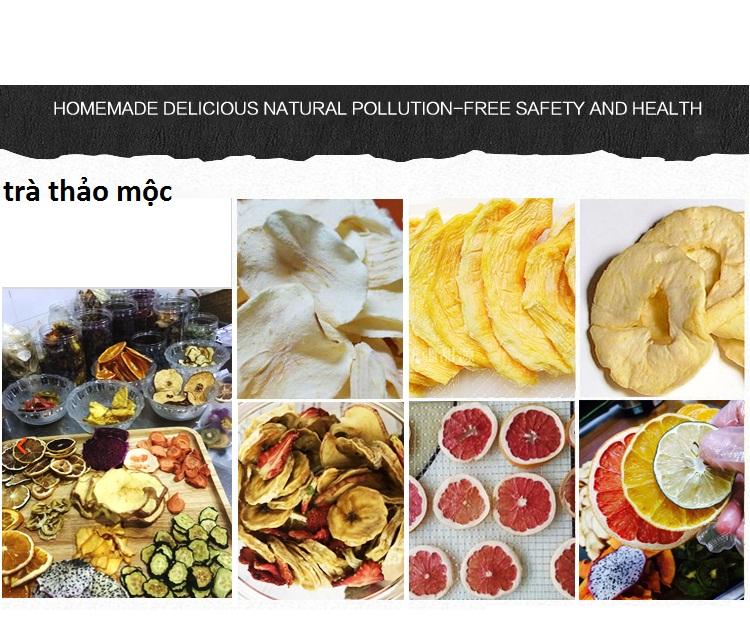 [Trả góp 0%]Máy sấy thực phẩm 20 khay inox model YX-20