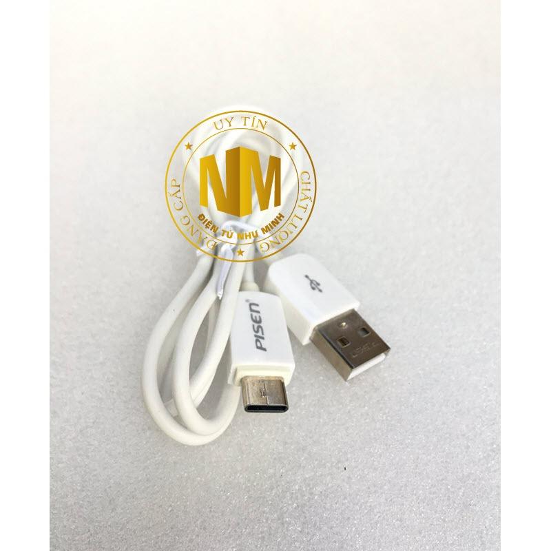 Cáp sạc USB Type C PISEN 1m