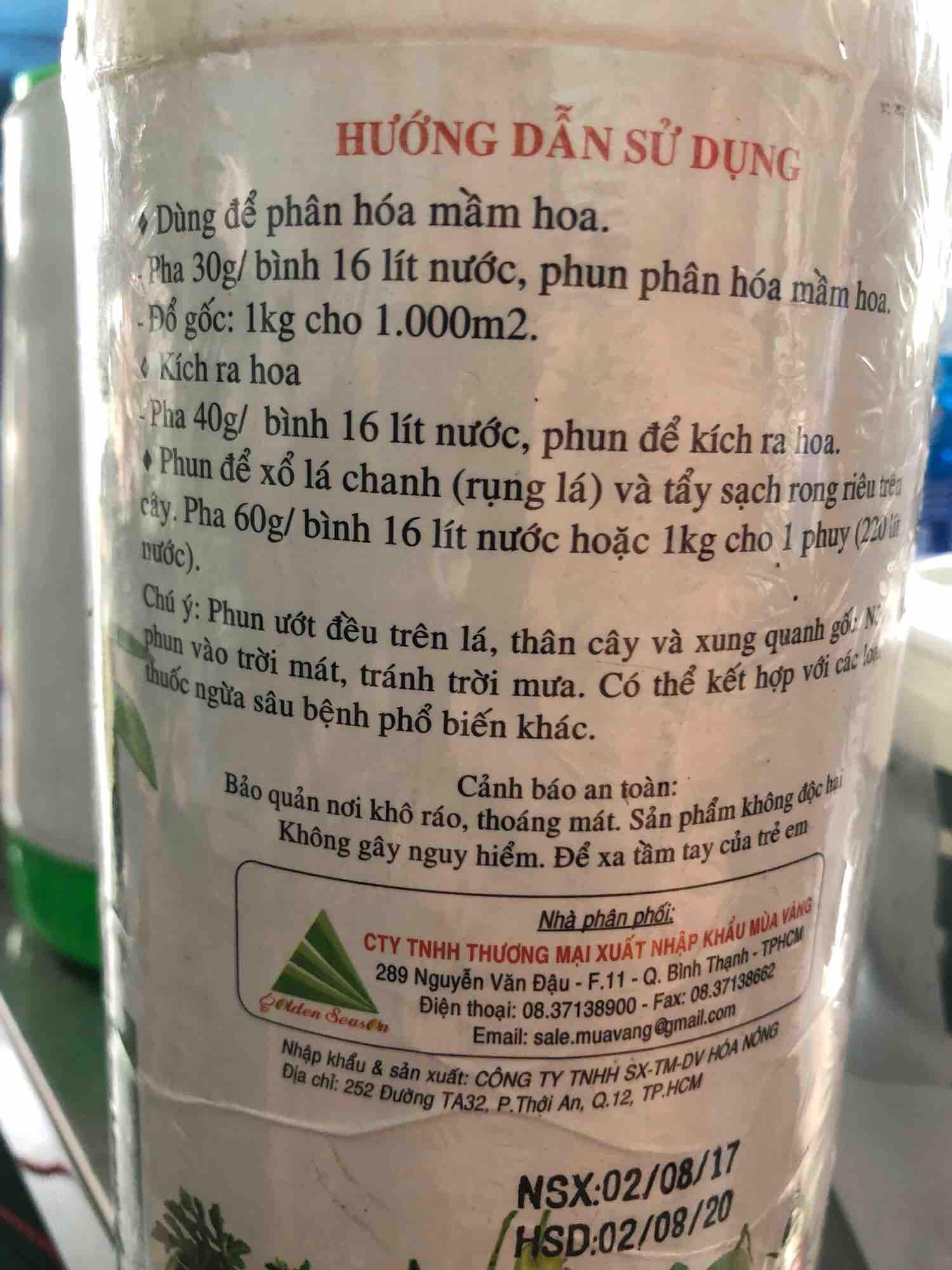 Siêu lân 86 Tạo mầm hoa - Lân tinh chất