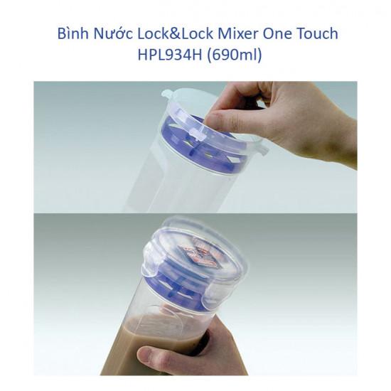 Bộ 3 Bình Đựng Nước Lock&Lock Mixer One Touch HPL934H 690ml