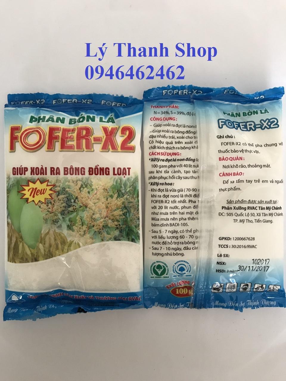 Ra Hoa Xoài New FOFER-X2 100g