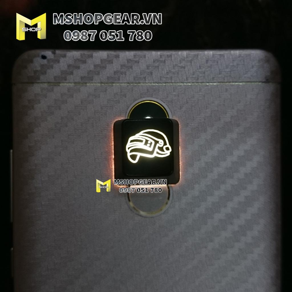 Keycap lẻ Mũ PUBG abs xuyên led oem profile