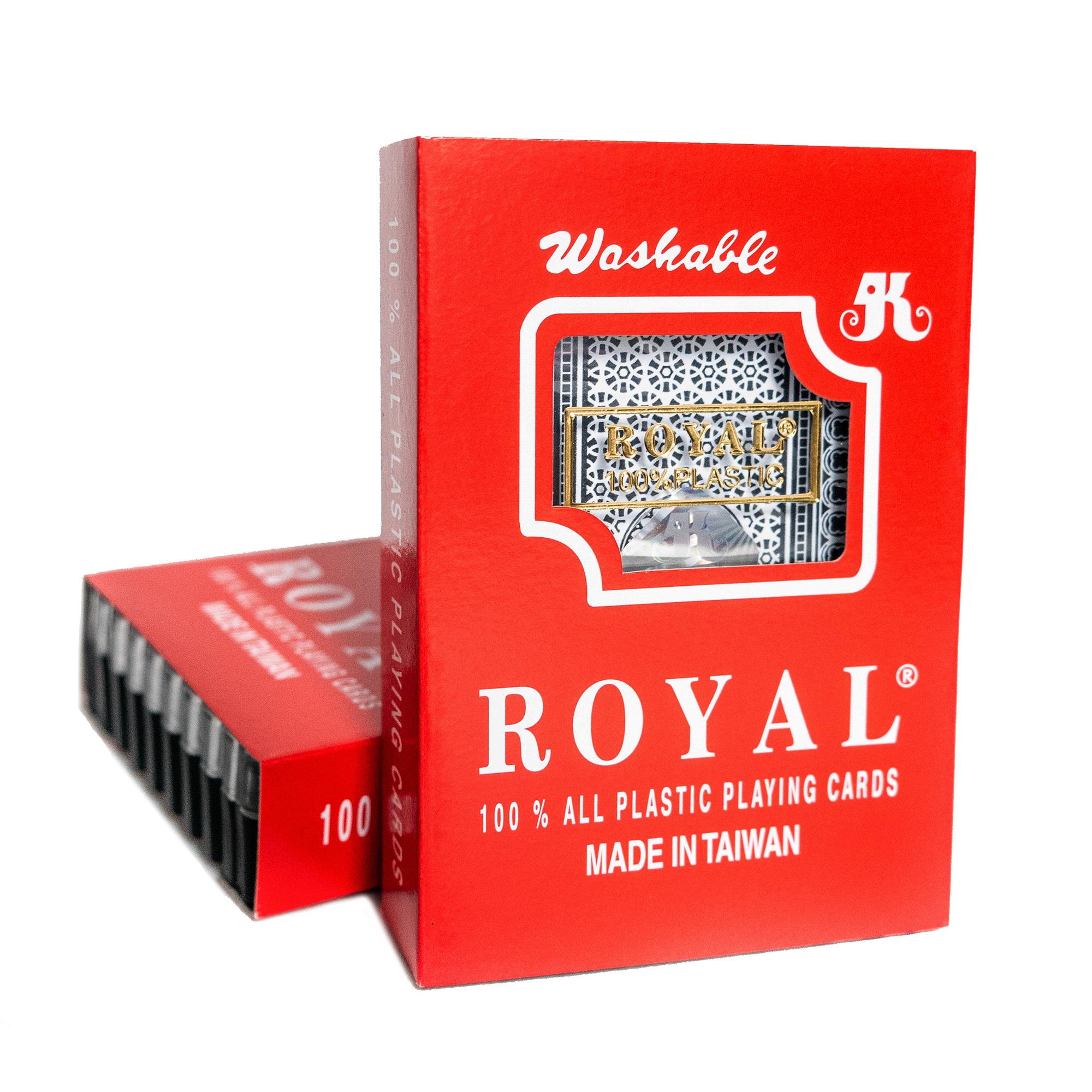 [Made in Taiwan] Bài Tây Nhựa Đài Loan Royal 100% Plastic