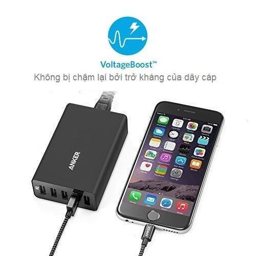 Củ Sạc Anker 30W sạc nhanh IQ PD TYPE-C nhỏ gọn cho iphone samsung xiaomi mọi dòng điện thoại - Hàng nhập khẩu cao cấp