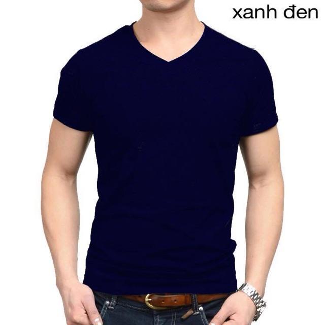 Áo thun cổ tim form body hàn quốc