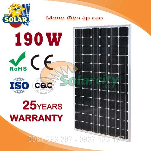 PIN NĂNG LƯỢNG MẶT TRỜI MONO 200W-45V