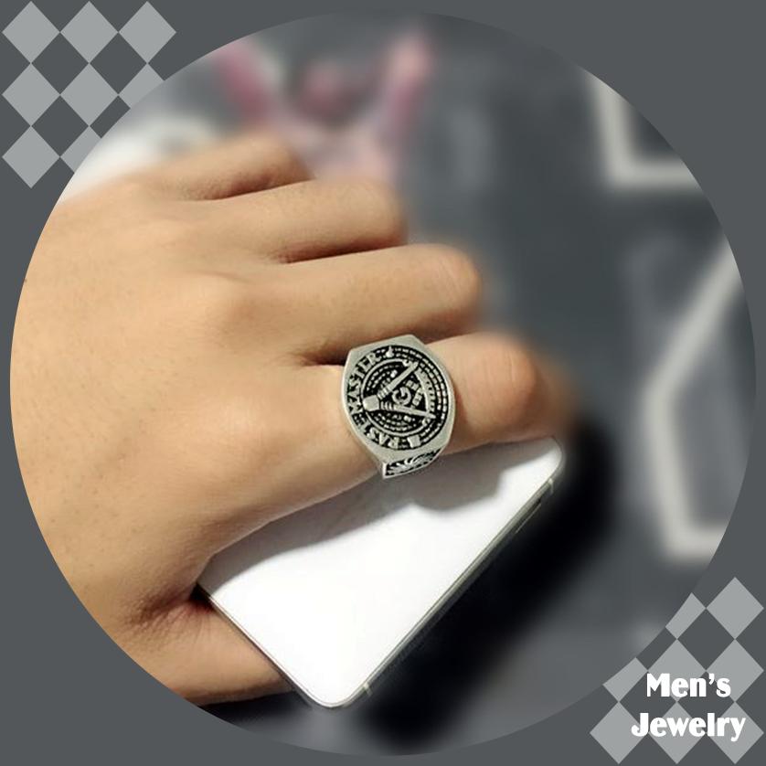 Nhẫn Nam KingStyle Freesize Phong Cách KS09