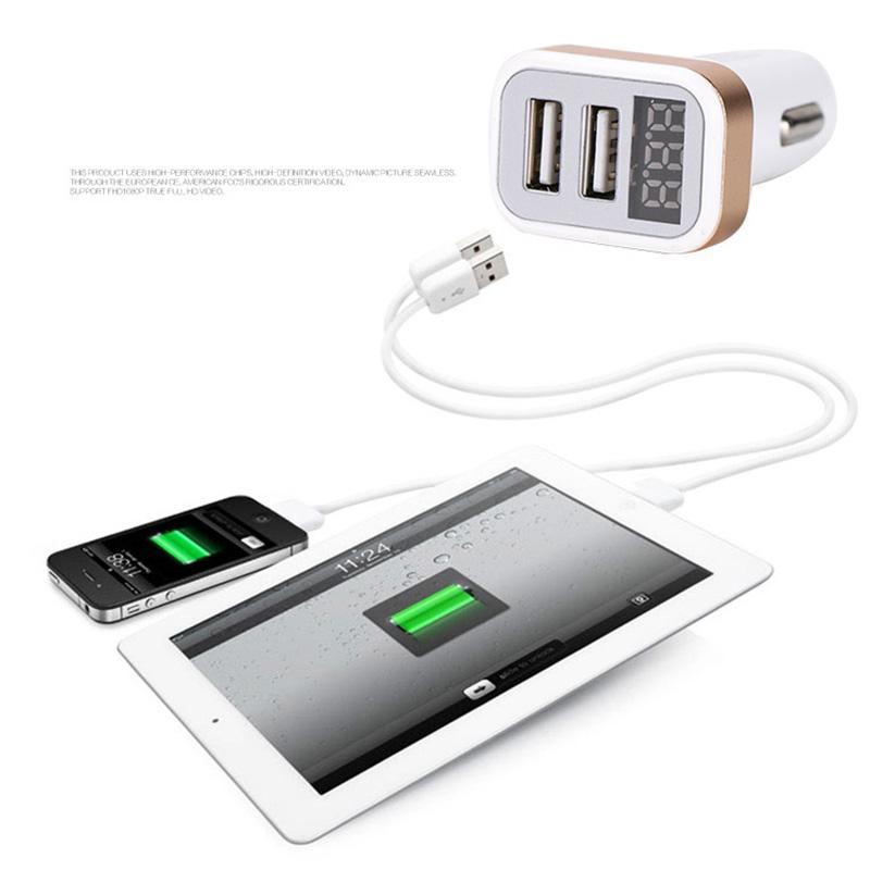 [HCM]Cốc sạc 2 cổng USB trên ô tô