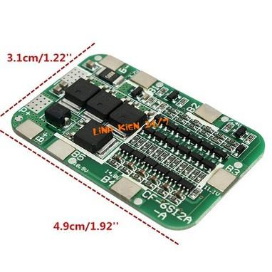 MẠCH SẠC VÀ BẢO VỆ PIN 6S 12A 18650