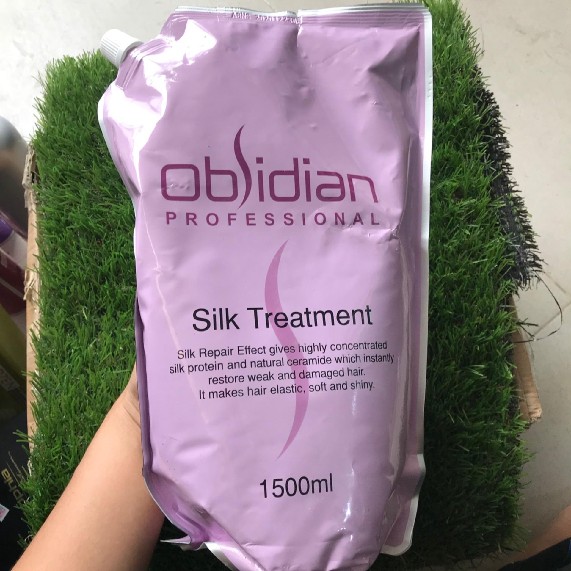 [HCM]Hấp dầu dưỡng tóc siêu mềm mượt Obsidian Silk Treatment 1500ml