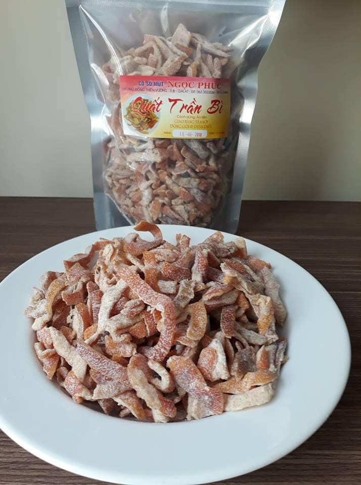 [HCM]MỨT QUẤT TRẦN BÌ ĐÀ LẠT 250G