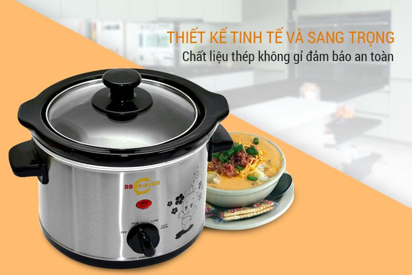 Nồi nấu cháo cho bé BBcooker 1,5L