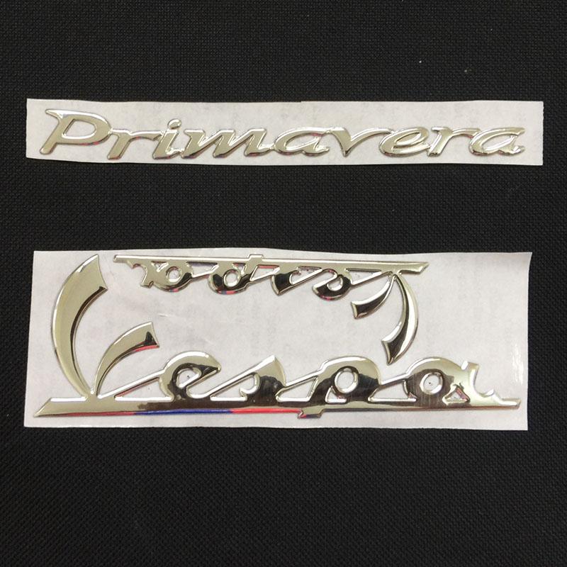 [NHÌN KÌA] Trọn bộ tem nổi VESPA Primavera trang trí xe máy như mới  OX133-JU6, chuyên cung cấp phụ tùng xe máy