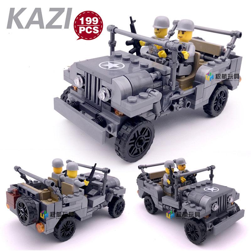 Đồ chơi Lego lắp ráp Xe Jeep quân đội