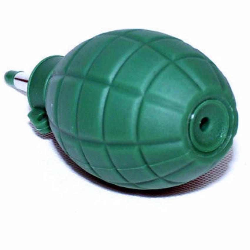 Bóng thổi bụi vệ sinh máy ảnh hình Bomber Xanh