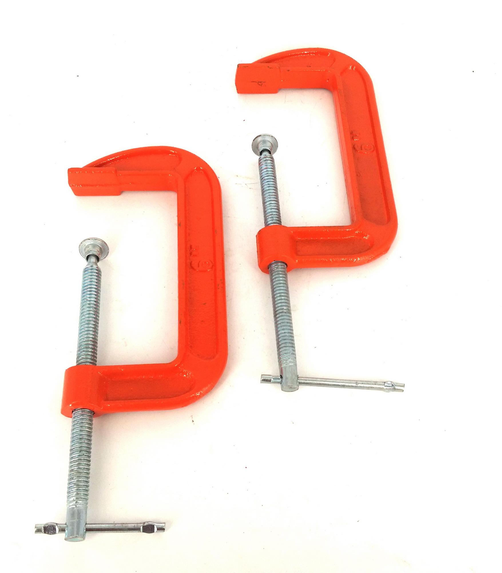 CẢO GANG CHỮ C 6 IN ( cảo gang màu xanh )